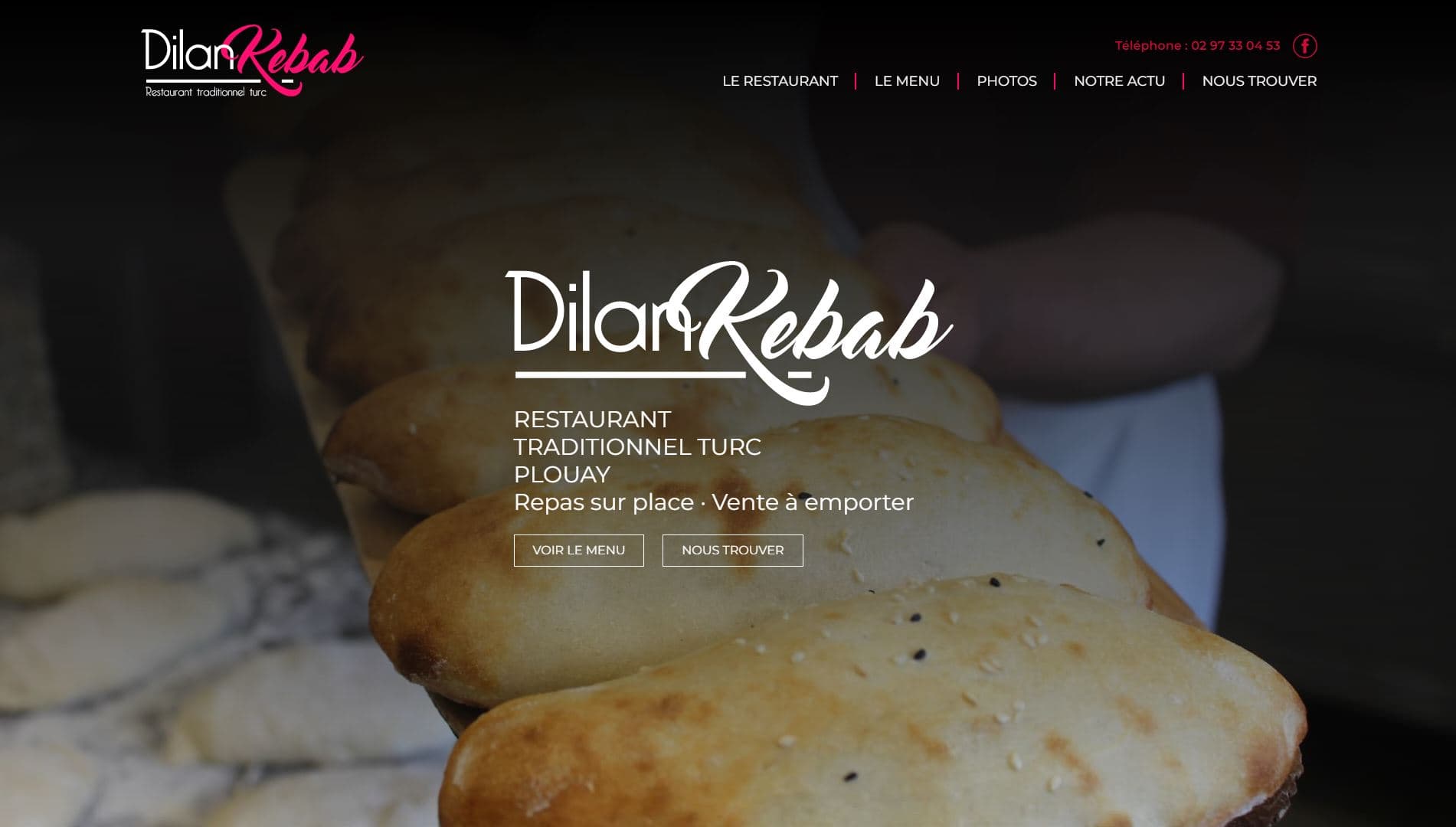 Dilan Kebab : Site web